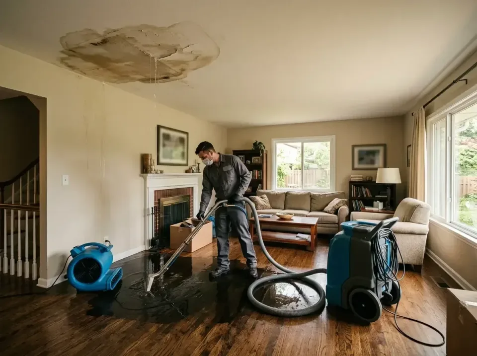 attic-pipe-burst-ceiling-drip-008 — frequently asked questions, Water Damage Restoration & Carpet Care in Jefferson, LA